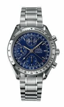 Omega Speedmaster Day-Date 39 Stainless Steel / Blue / Bracelet 3523.80.00 (35238000)